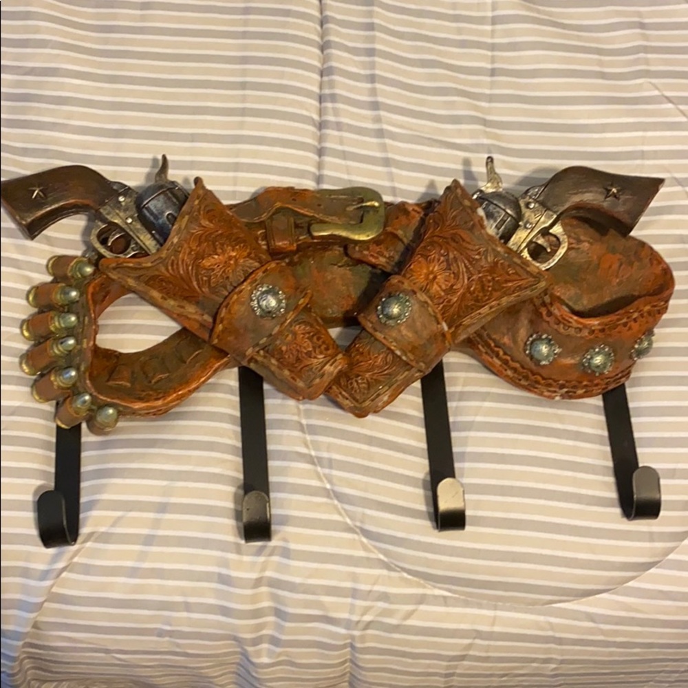 Western inspired wall hanger